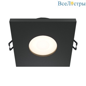 Встраиваемый светильник Maytoni Technical Stark DL083-01-GU10-SQ-B
