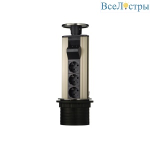 Блок розеток 12S (3 секции и 2 USB) Mebax 00-00001165