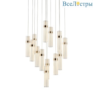 Каскадная люстра Delight Collection OM2367-F13 french gold