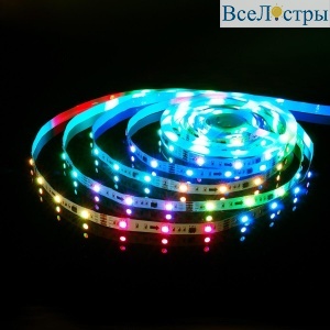 Светодиодная лента Elektrostandard 7,2W/m 30LED/m 5050SMD разноцветная 5M a049848