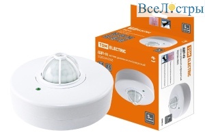 Датчик движения инфракрасный TDM Electric ДДП-02 SQ0324-0005