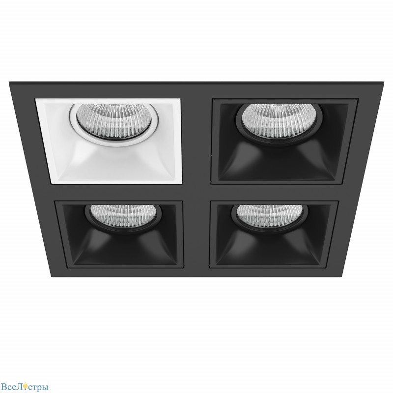 встраиваемый светильник lightstar d54706070707 (214547+214506+214507+214507+214507)