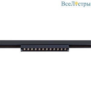 Трековый светодиодный светильник Arte Lamp Optima A7288PL-1BK