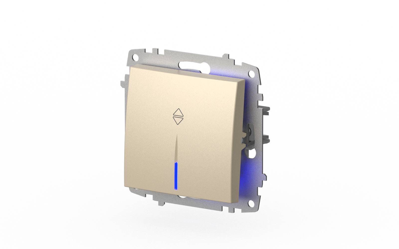 переключатель с подсветкой elbi zena vega 609-012500-210