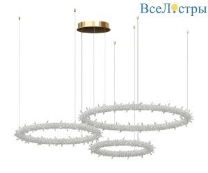 Подвесная люстра Kink Light Лиам 07875-80+60+40P,36(3000K)