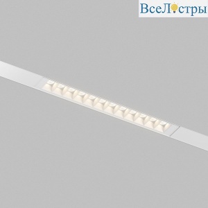 Трековый однофазный светильник Denkirs Simple Grill DK8101-WH