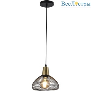 Подвесной светильник Reluce 03204-3.9-01 BK+COPPER