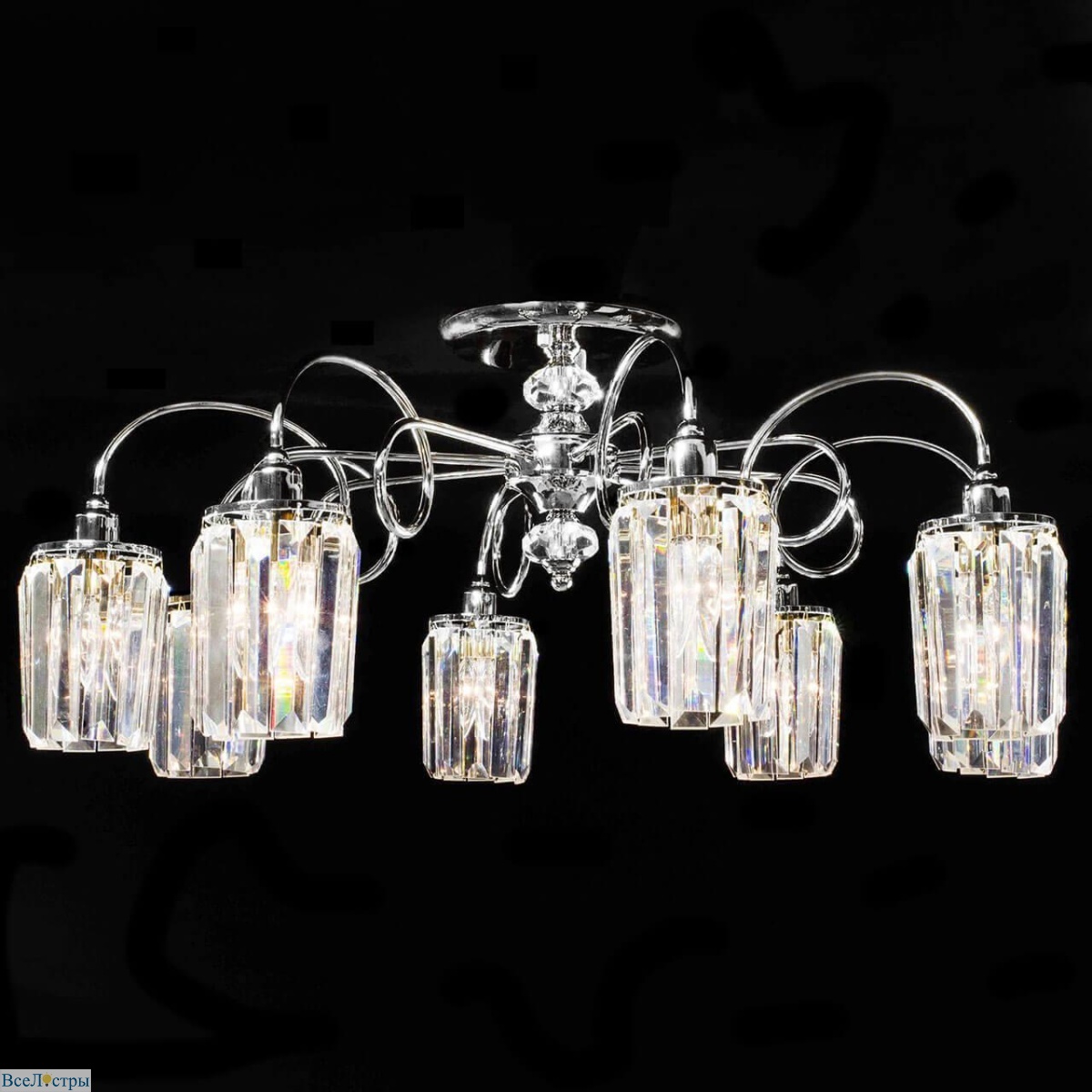 потолочная люстра citilux синди cl330181