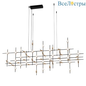 Люстра Delight Collection Molecular MD18001067-55A  black/gold
