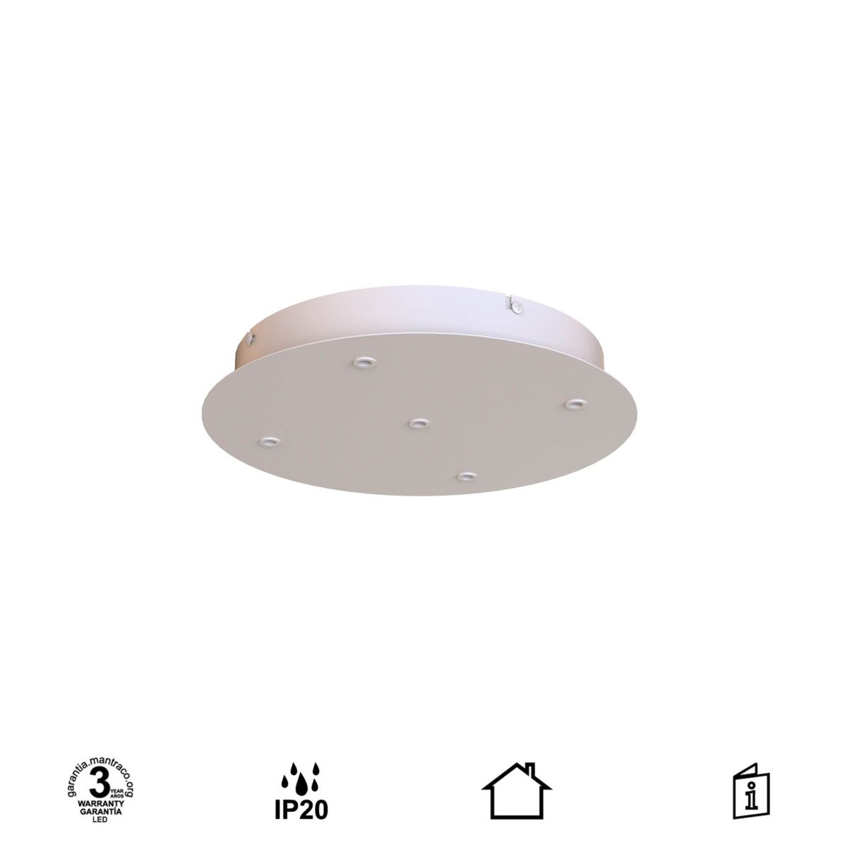 подвесная люстра mantra arrecife 9362+9211 (5l)