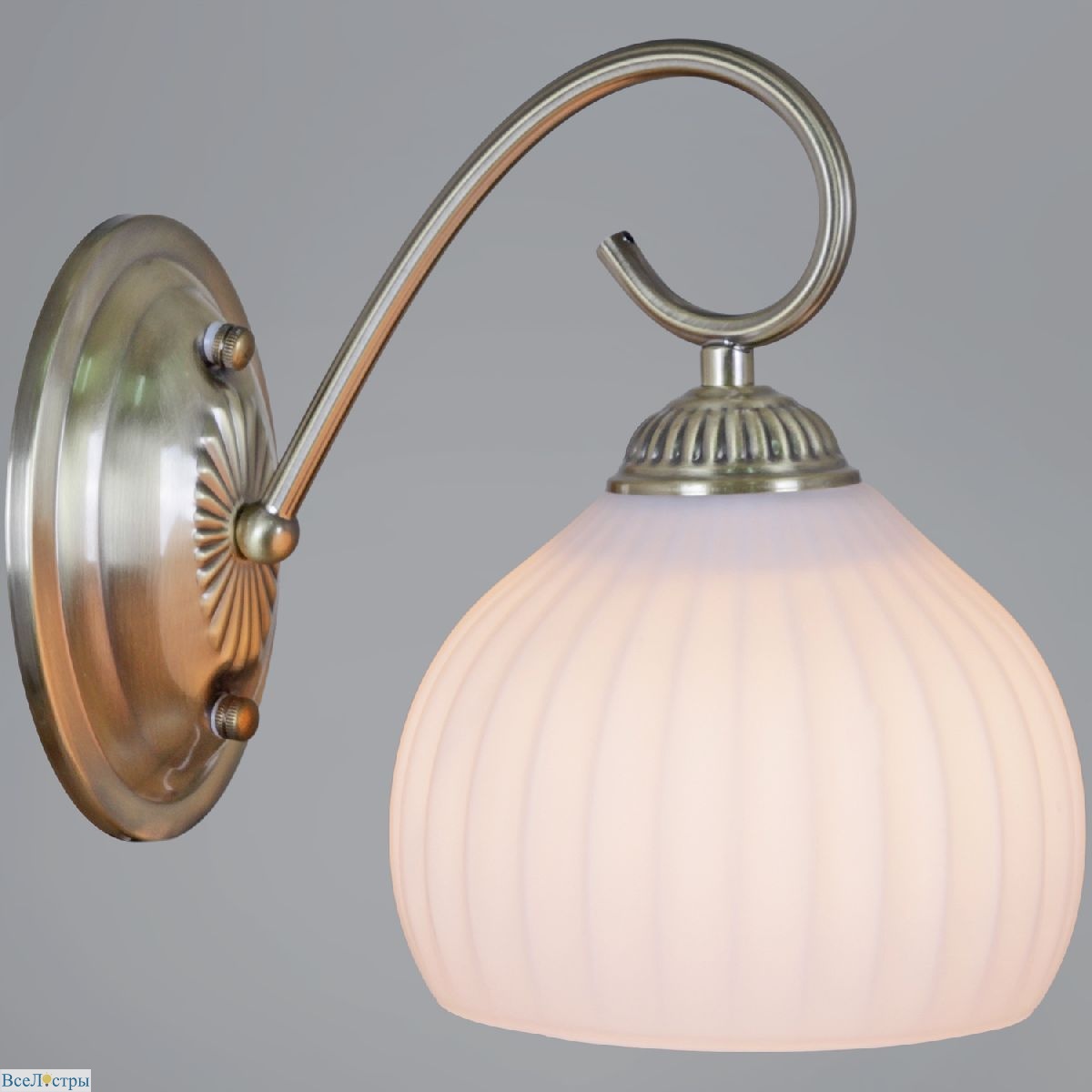 бра illumico il0695-1wsq-24 ab capella