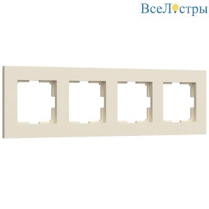 Рамка на 4 поста Werkel Slab 4690389193521 W0042962 a062809