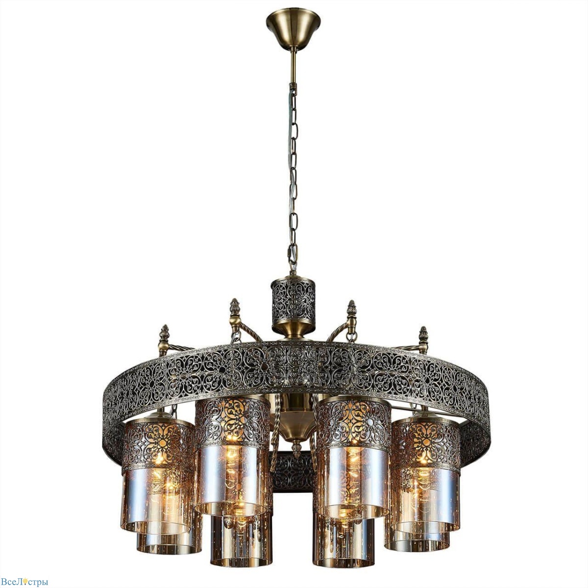 подвесная люстра citilux эмир cl467183