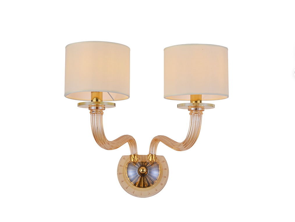 бра newport 8682/a gold polished amber м0071809