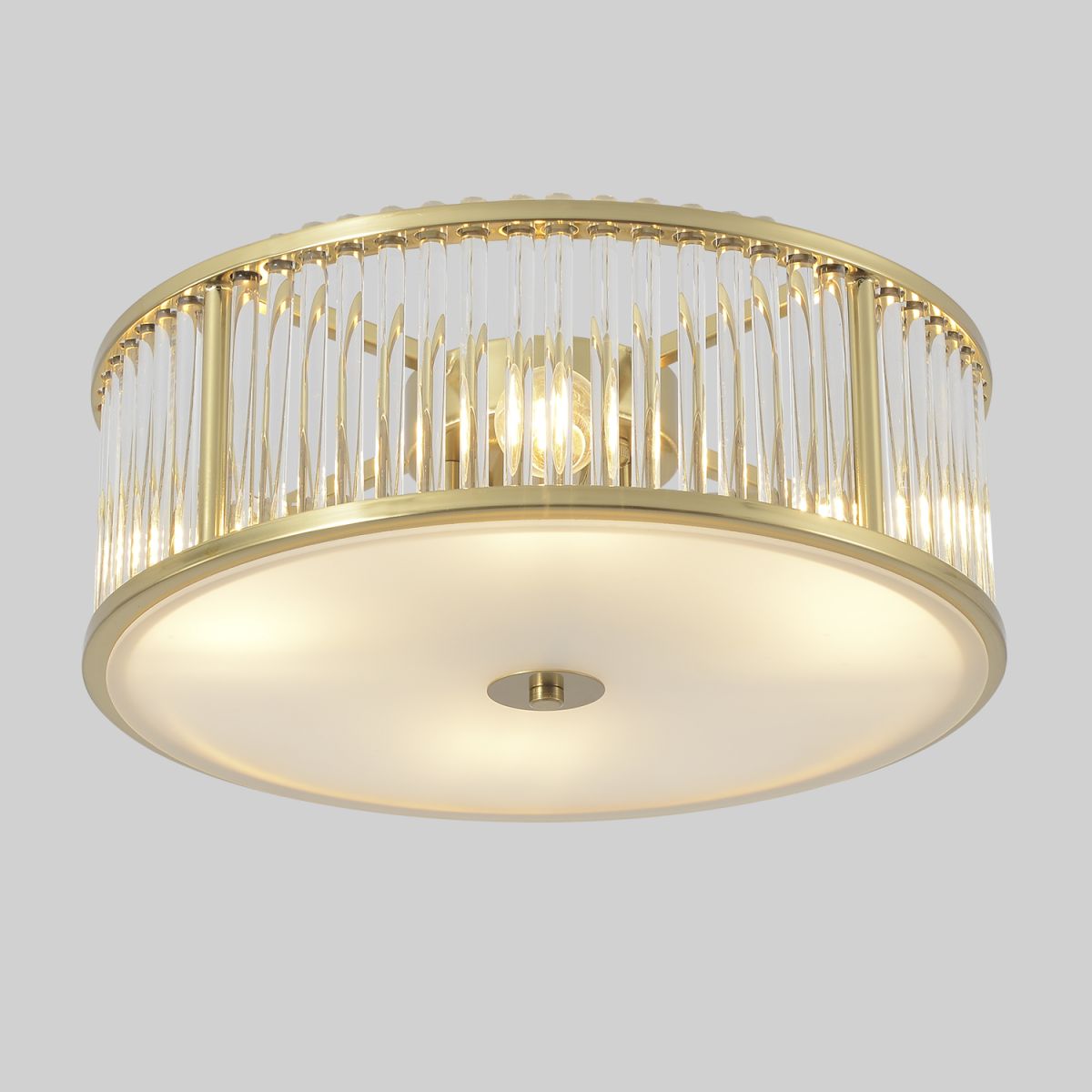 потолочный светильник crystal lux avenue pl4 brass