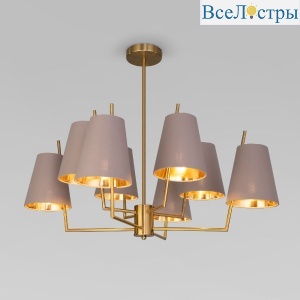 Люстра на штанге Eurosvet Topanga 60173/8 латунь Smart a069018