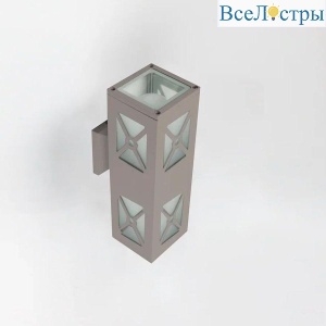 Уличный настенный светильник General Витраж GWL-2E27-M-IP65 662645