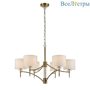 Подвесная люстра Indigo Boheme 13031/6P Brass V000525