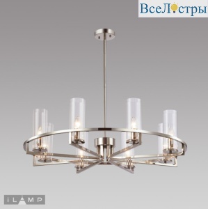 Подвесная люстра iLamp Evolution 6806-8 NIC