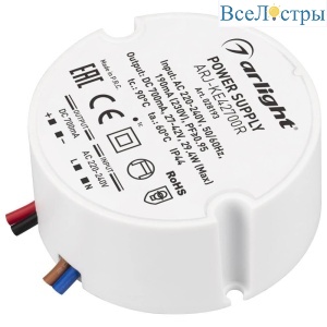 Драйвер Arlight ARJ-KE42700R 27-42V 29,4W IP44 0,7A 028193