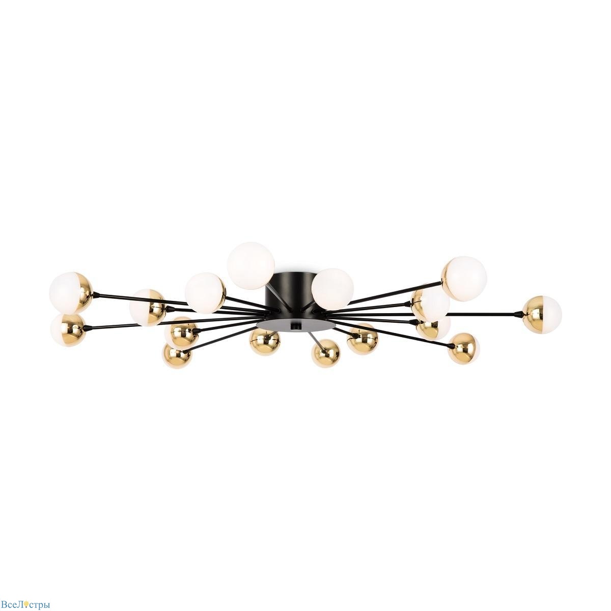 потолочная люстра freya celebrity fr5242cl-16b