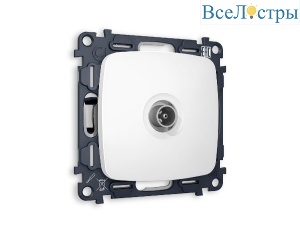 Комплект механизма TV розетки оконечной 50-870 MHz 1dB Ambrella Volt Omega MO133010