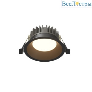 Встраиваемый светильник Maytoni Technical Okno DL055-10W2.7-3-4K-B