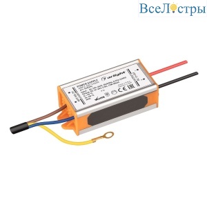 Блок питания Arlight ARPJ-SN-24500 (12W, 12-24V, 500mA, IP65) 045399