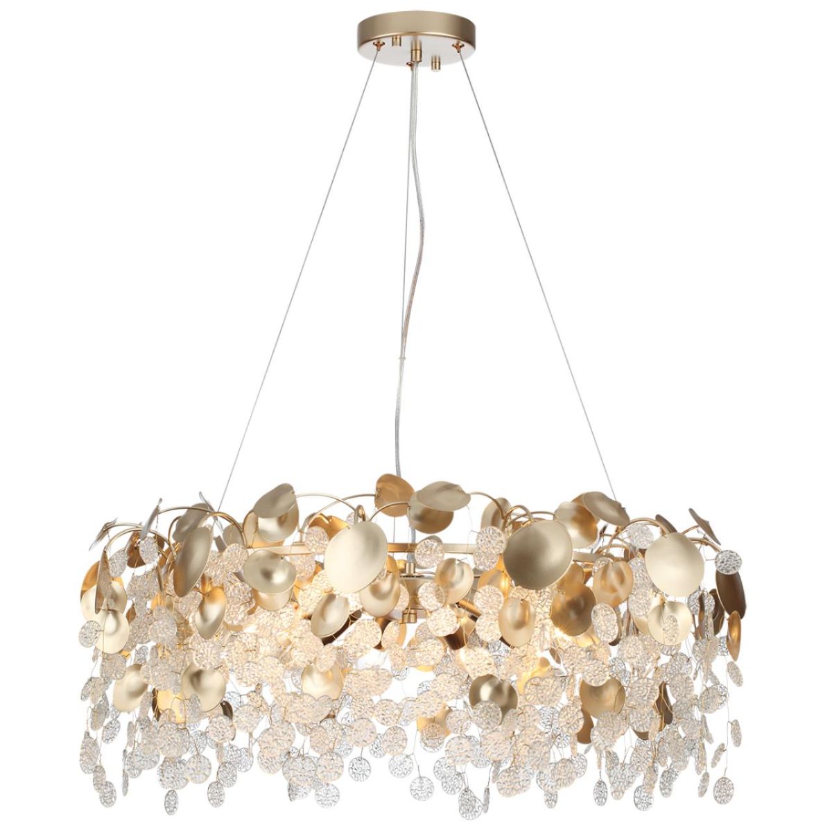подвесная люстра odeon light classic coins 5104/10