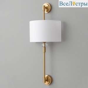 Бра Crystal Lux VINTAGE AP2 BRASS