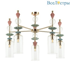 Подвесная люстра Odeon Light Classic Bizet 4855/5C