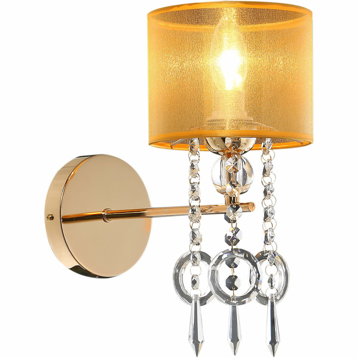 бра illumico il6219-1w-27 gd