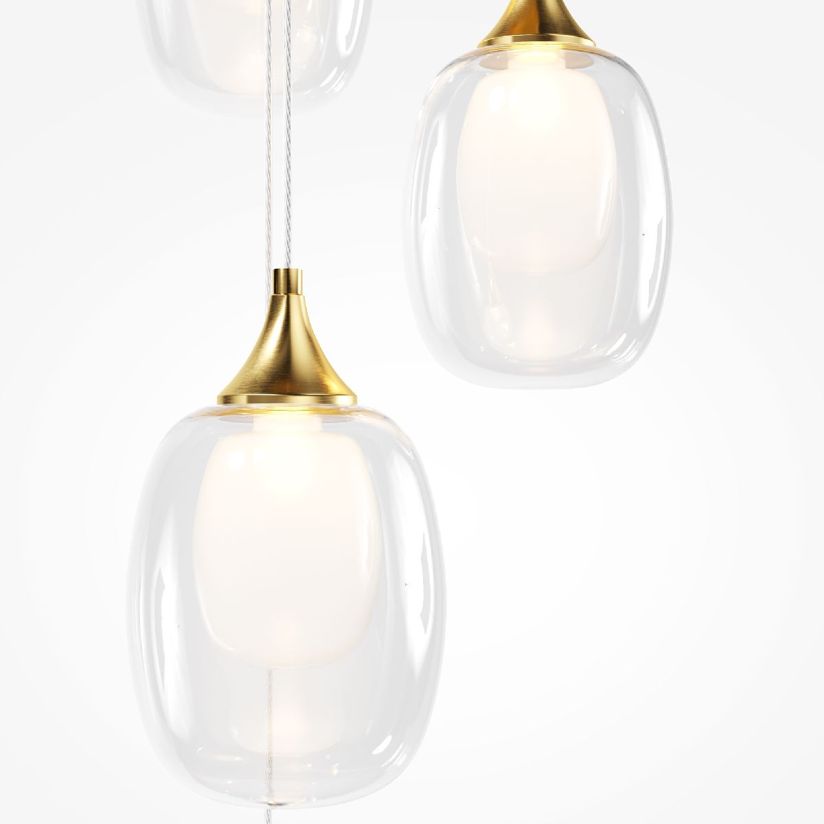 каскадная люстра maytoni aura mod016pl-05bs