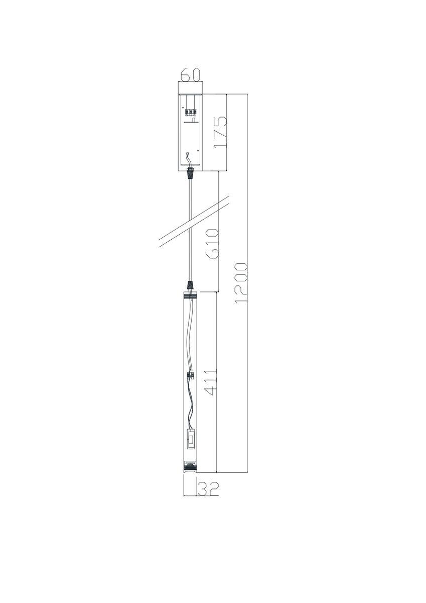 подвесной светодиодный светильник freya telescope fr5168pl-l3b