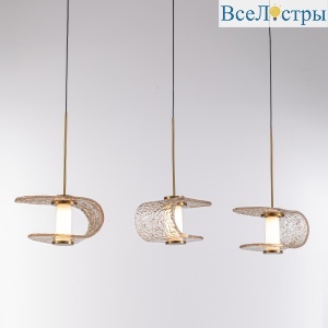 Подвесной светильник Delight Collection MD24020901-3B gold/cognac