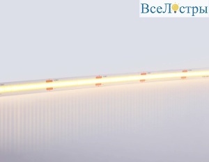 Светодиодная лента Ambrella Light Illumination COB 528Led/14W m/ 24V IP20 3000K/ 5m*10mm*2mm (2 конт.) GS4751