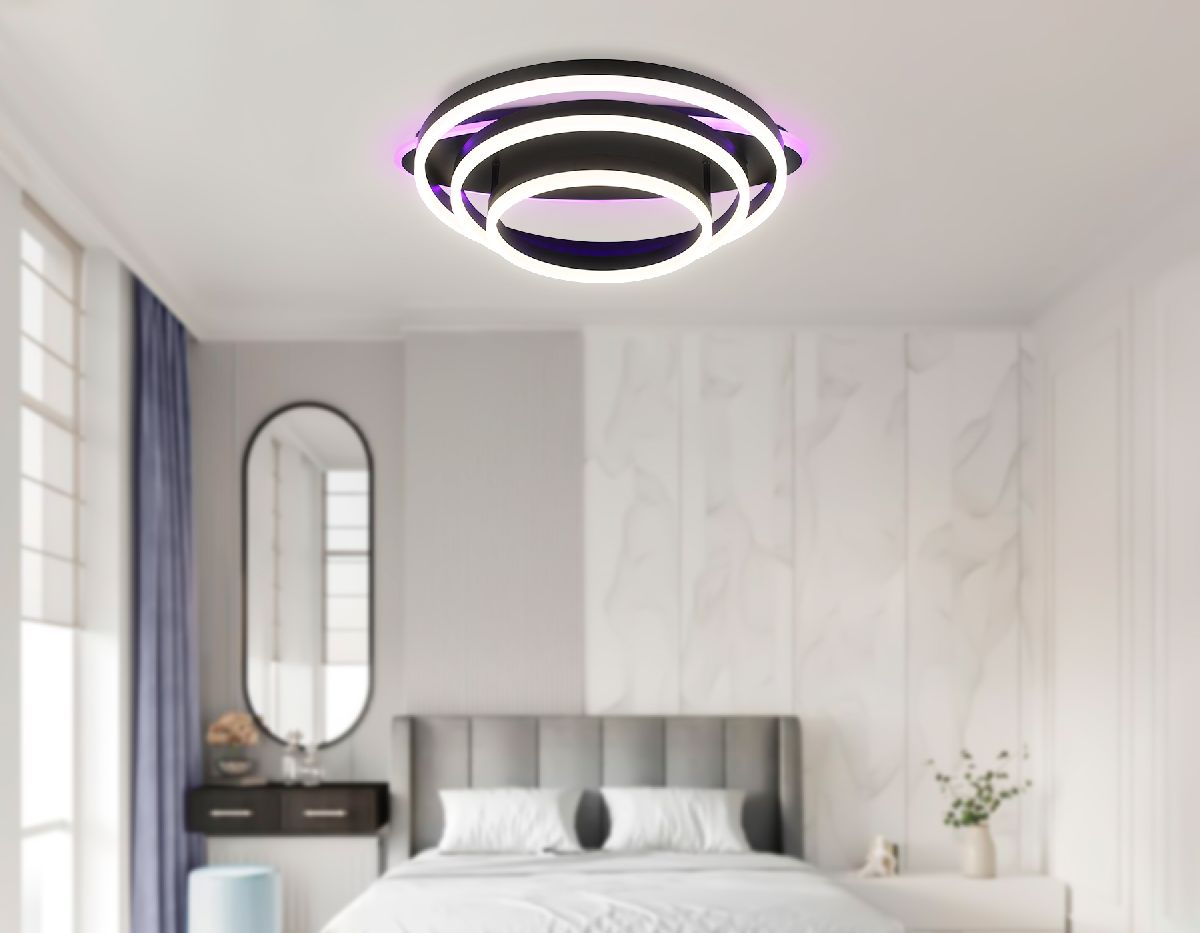 потолочная люстра ambrella light acrylica disk fa8524