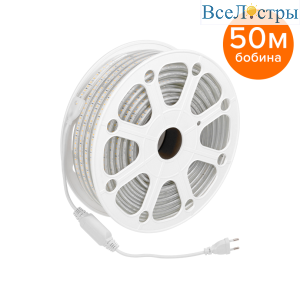 Светодиодная герметичная лента Wolta WLS-220V-2835-10W/3000/S120