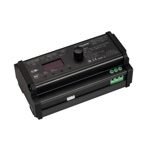 Диммер Arlight SMART-TRIAC-601-82-DIM-PD-DIN Black (230V, 6А, DALI, DMX512, 2.4G) (IARL, IP20 Пластик) 031113(1)