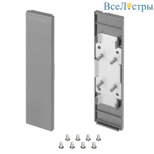 Заглушка Arlight SL-LINE-25100-DUAL SILVER глухая 050522