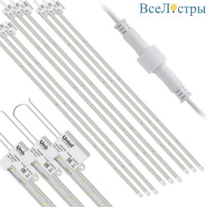 Светодиодный светильник для растений (UL-00003853) Uniel ULY-P91-20W/SPFR/K IP65 AC220V Clear KIT09