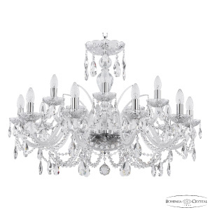 Подвесная люстра Bohemia Ivele Crystal 105/10+5/300 Ni