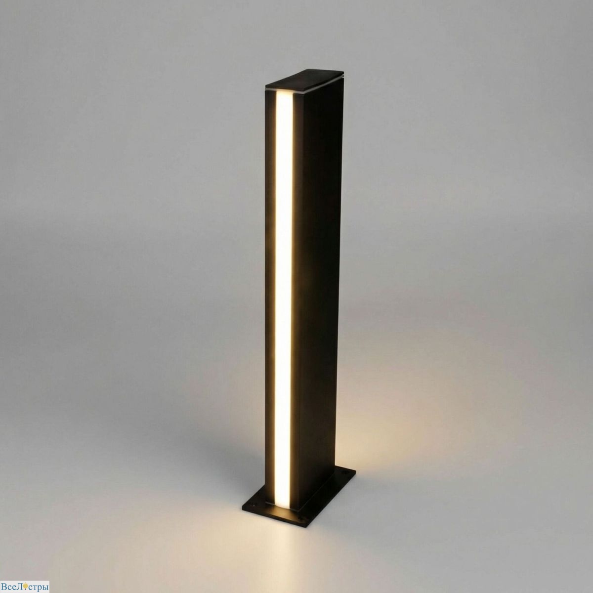 ландшафтный светильник elektrostandard flat 1538 techno led черный 4690389219221 a072089