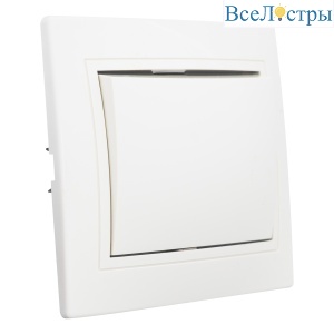 Выключатель 1 кл. скрытой установки 10А 250В IP20,слоновая кость (керамика) "Дельта" General 477251