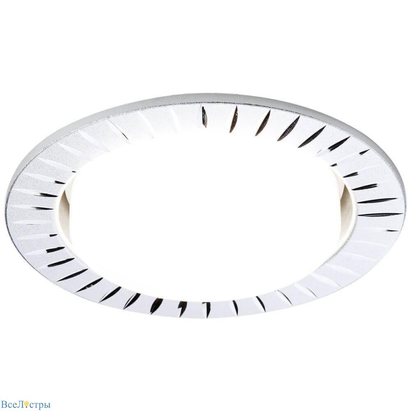встраиваемый светильник ambrella light gx53 classic g816 al