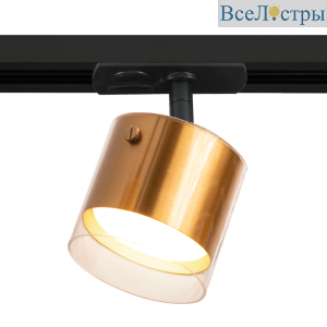 Трековый однофазный светильник Wolta Oro WTL-GX53/07G