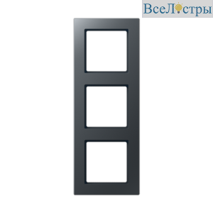 Рамка трехместная Jung AC583BFANM