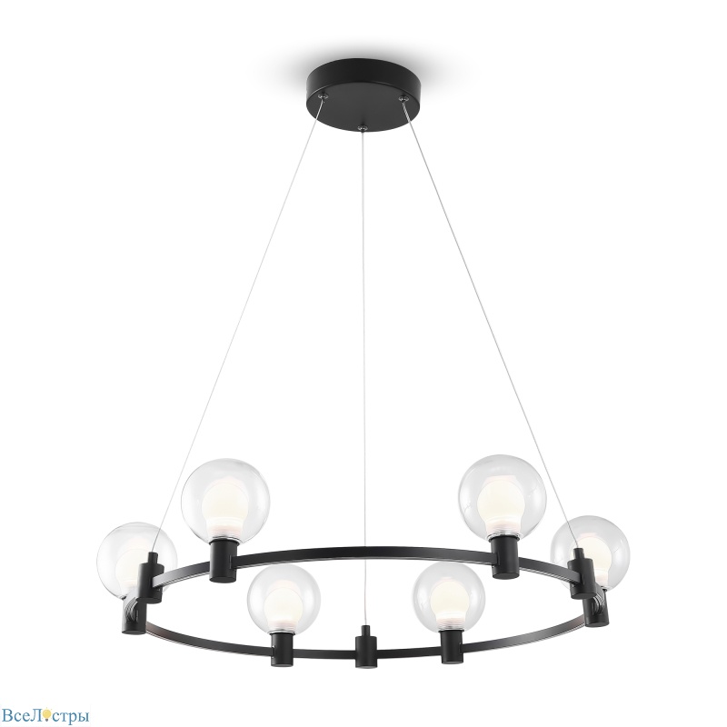 подвесная люстра freya urban fr4005pl-06b1