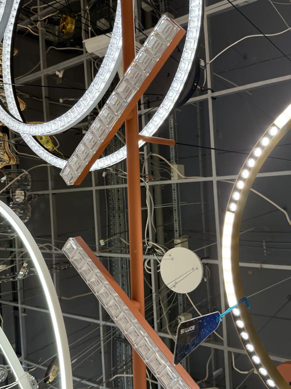 подвесная люстра st luce euclidics sl1018.613.04