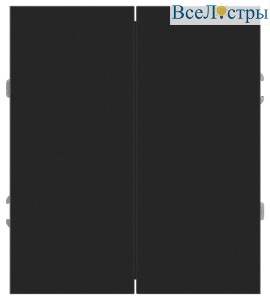 Выключатель Эра Arktik 16-1104-05 двойной 10АХ-250В антрацит Б0070348